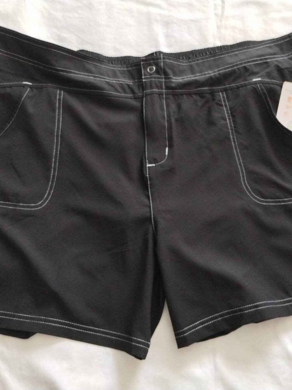 ZEROXPOSURE Black "SUN SMART HYBRID" Shorts Sz 2X (5.5 Inch Inseam)